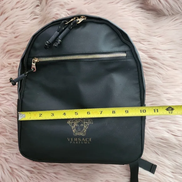 Versace Parfums backpack medusa logo black gold - Picture 8 of 16